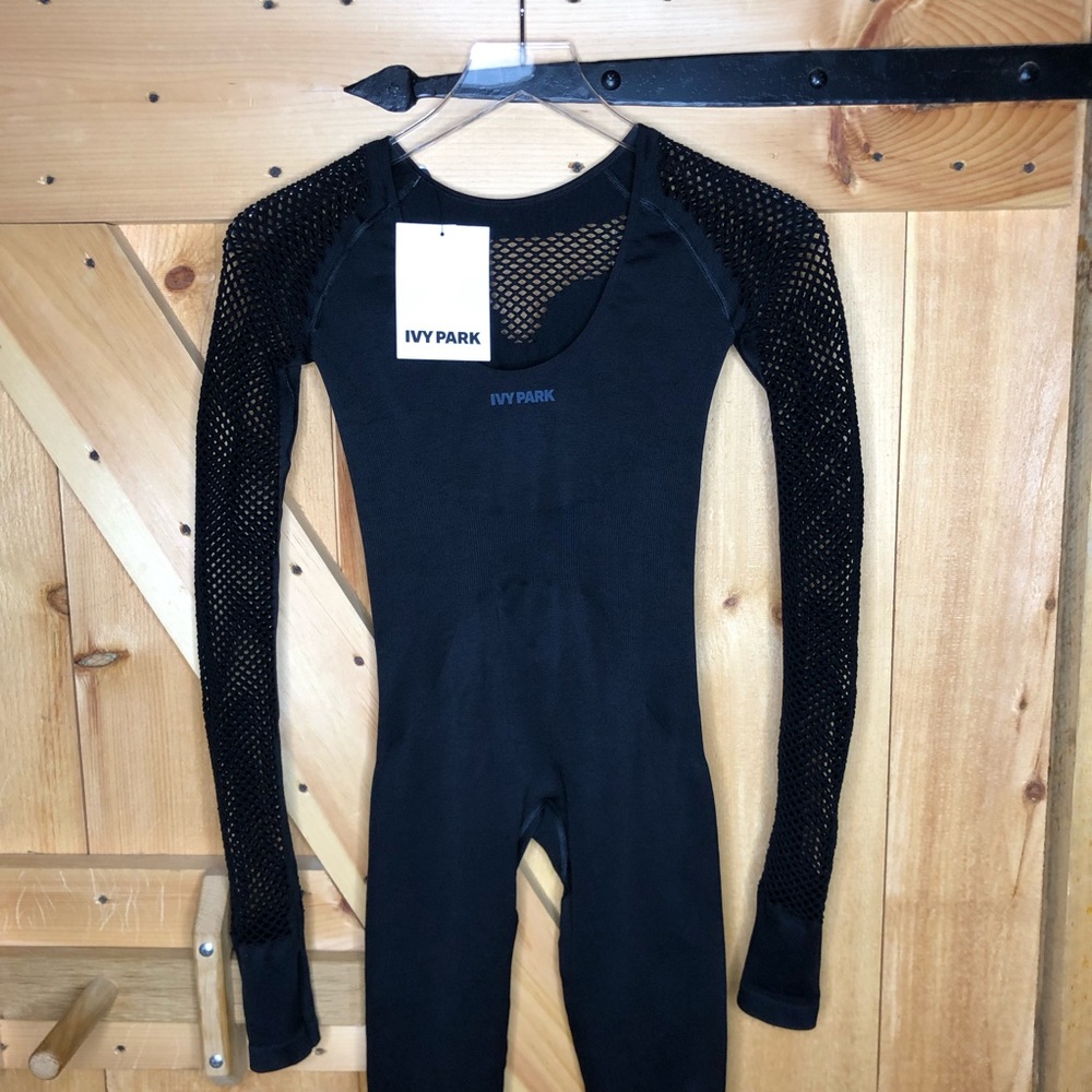 ivy park | fishnet seamless full length bodysuit - Picture 8 of 8